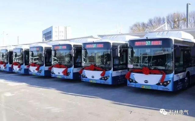 tyc太阳城集团电气太原市公交集团充电桩项目